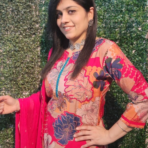 Modal Silk Designer Suit