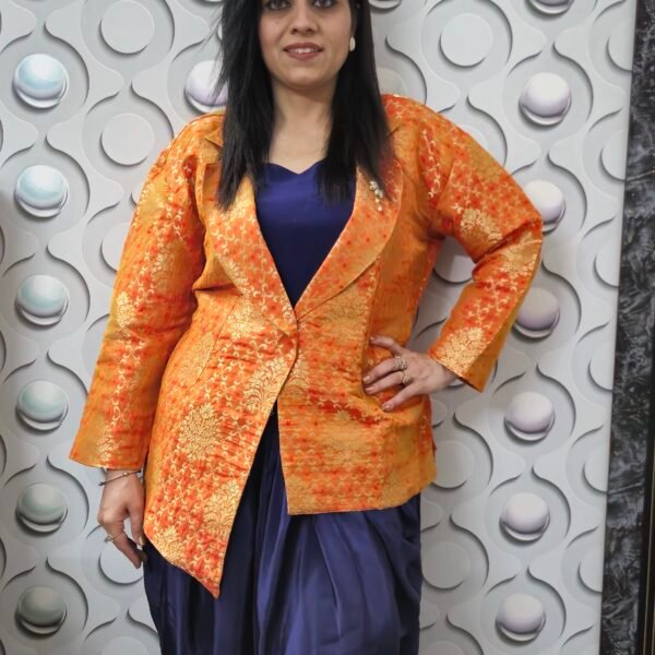 Royal 3-Piece Party Wear blazer Set