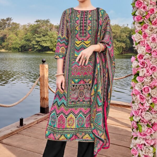 Muslin Designer Digital Print Suits