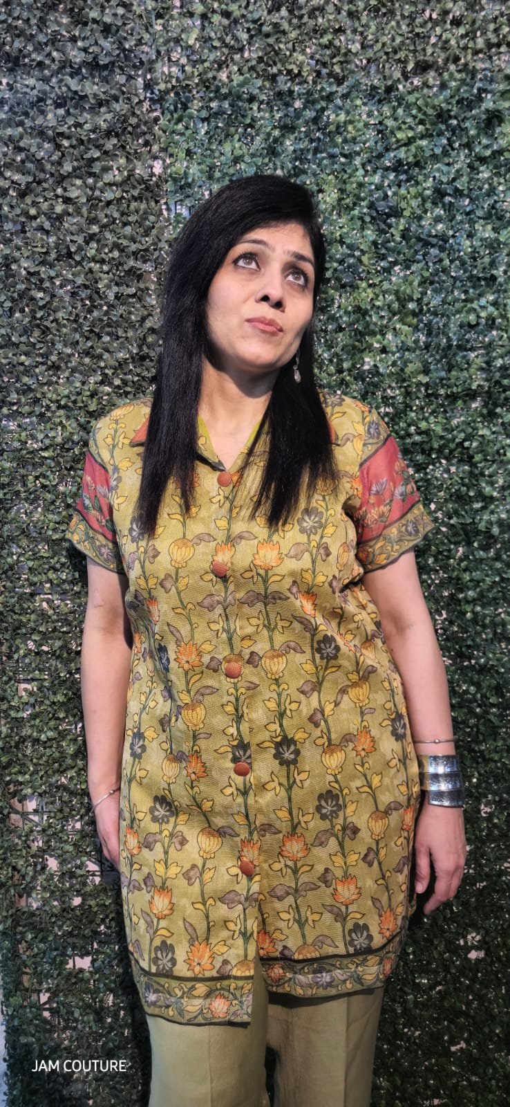 Linen Floral Co-Ord Set